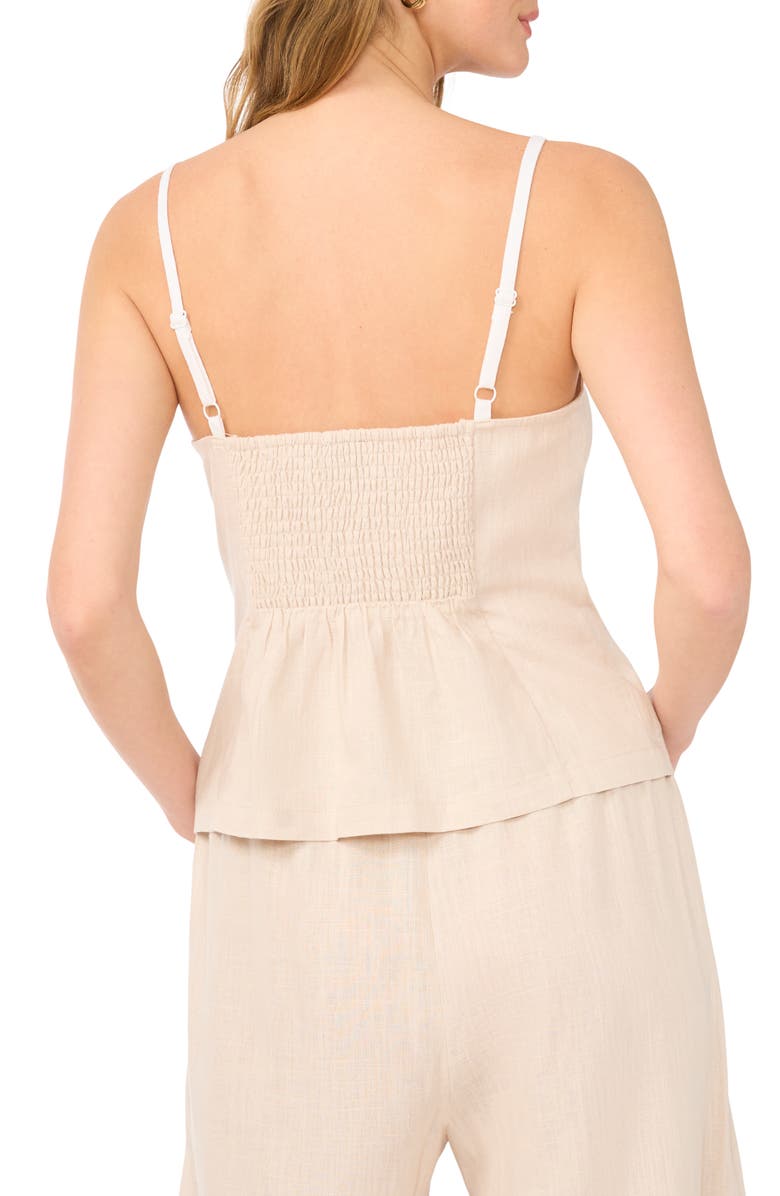 Halogen<sup>®</sup> Peplum Tank, Alternate, color, Rainy Day