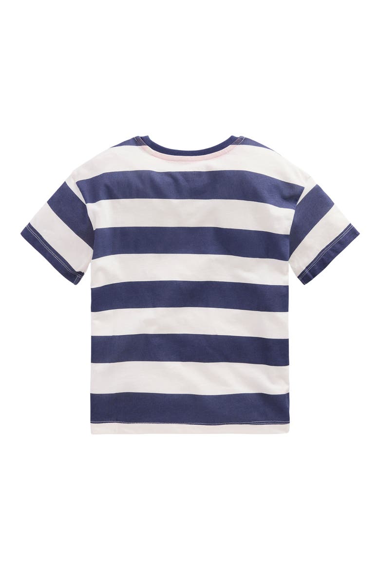 Kids' Cotton Graphic T-Shirt, Alternate, color, COLLEGE NAVY STRIPE DIGGER