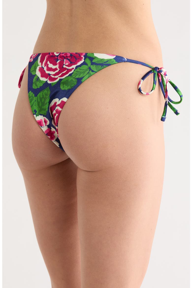 Sunning Reversible Side Tie Bikini Bottoms, Alternate, color, BLUE