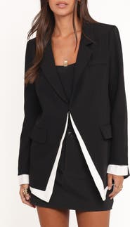Petal & Pup Melissa Layered Blazer