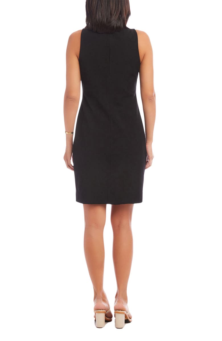 Karen Kane Audrey Sleeveless Split Neck Sheath Dress, Alternate, color,