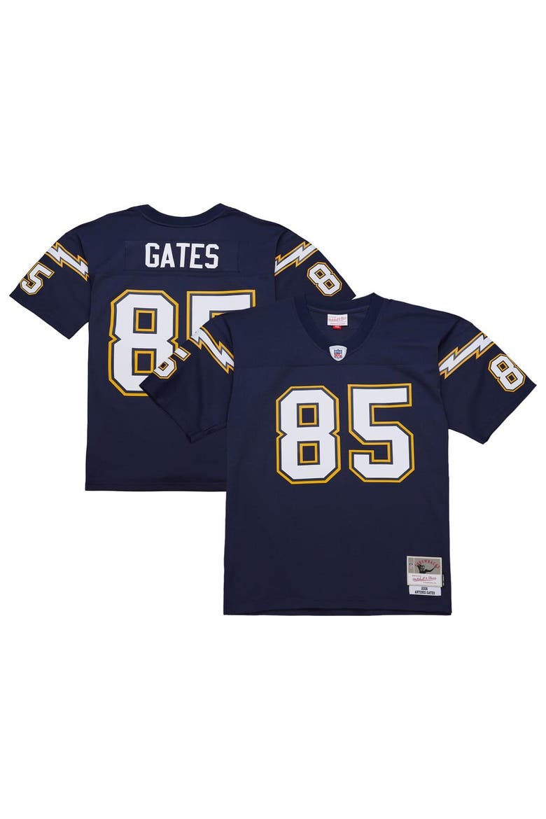 Men's Mitchell & Ness Antonio Gates Navy San Diego Chargers 2006 Legacy Replica Jersey, Main, color, Navy