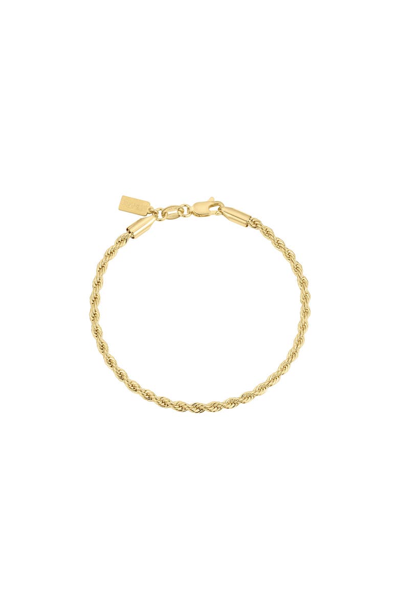Set & Stones Loren Rope Bracelet, Main, color, Gold