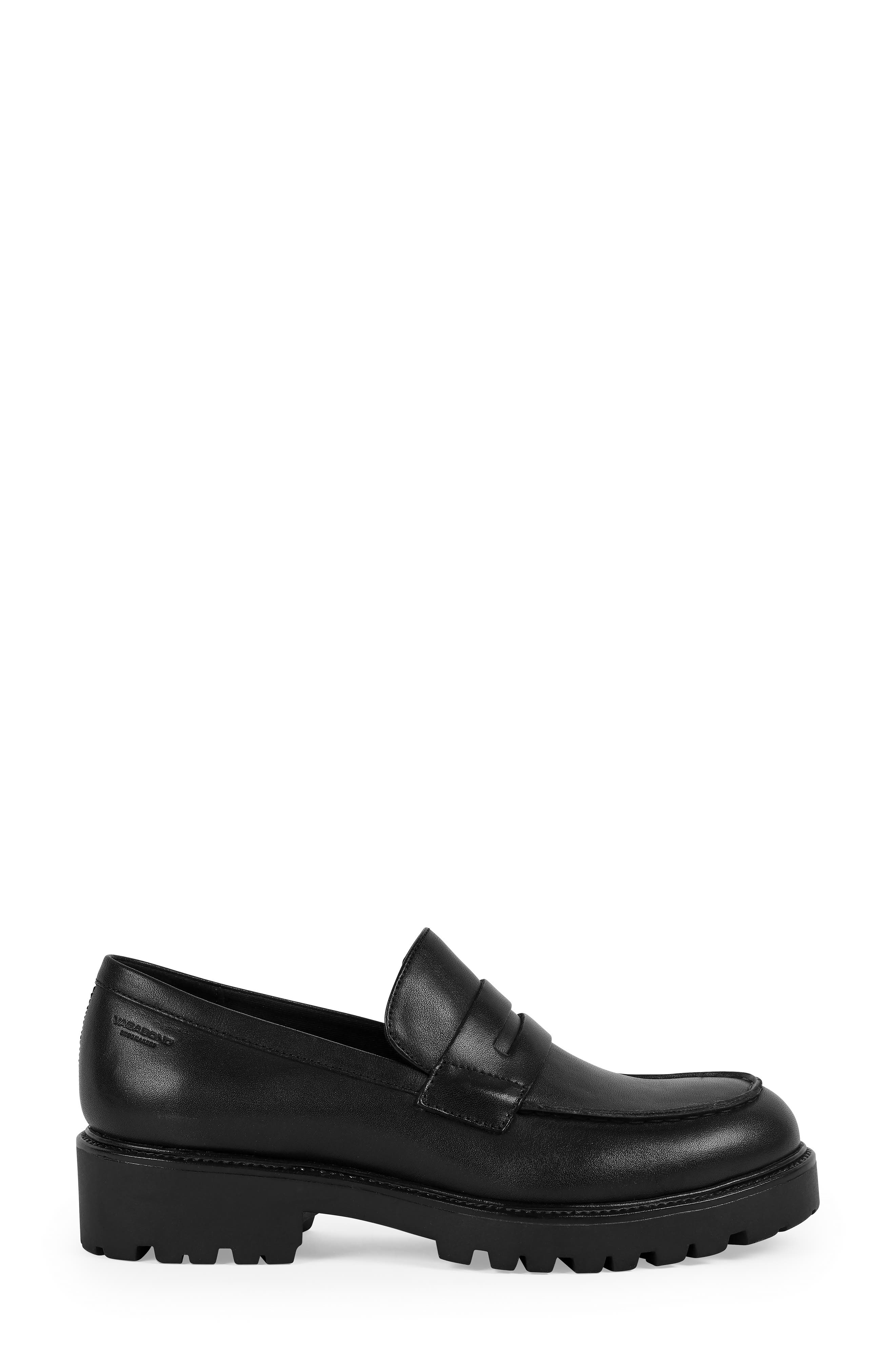Kenova Loafer, Alternate, color, BLACK/ BLACK LEATHER