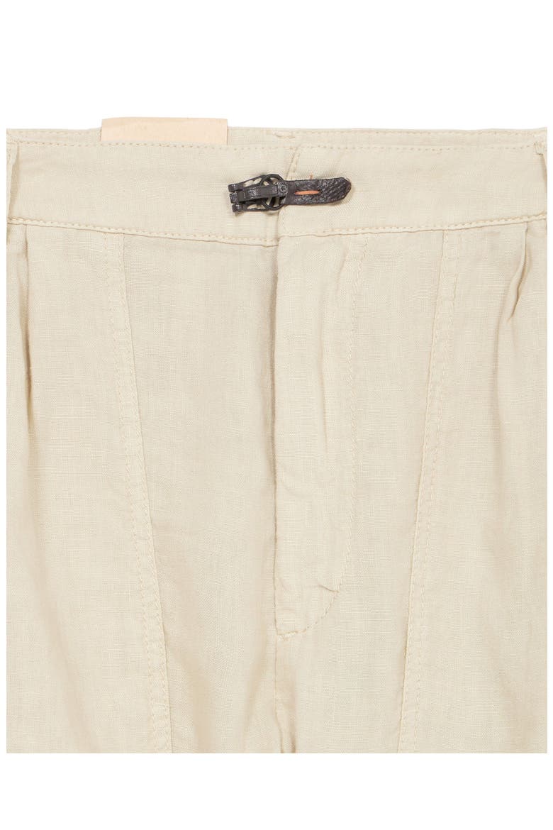 Jana Linen Shorts, Alternate, color, STONE