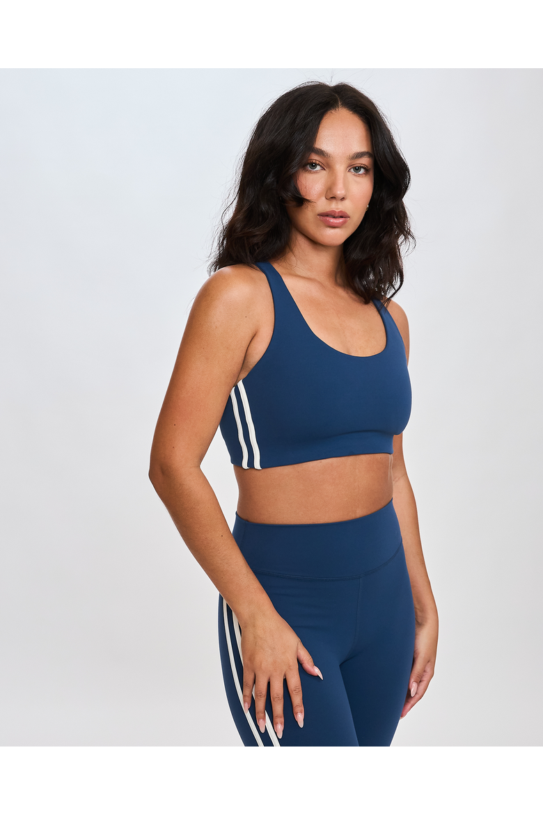 ReLuxe Cleo Bra, Alternate, color, Navy/White