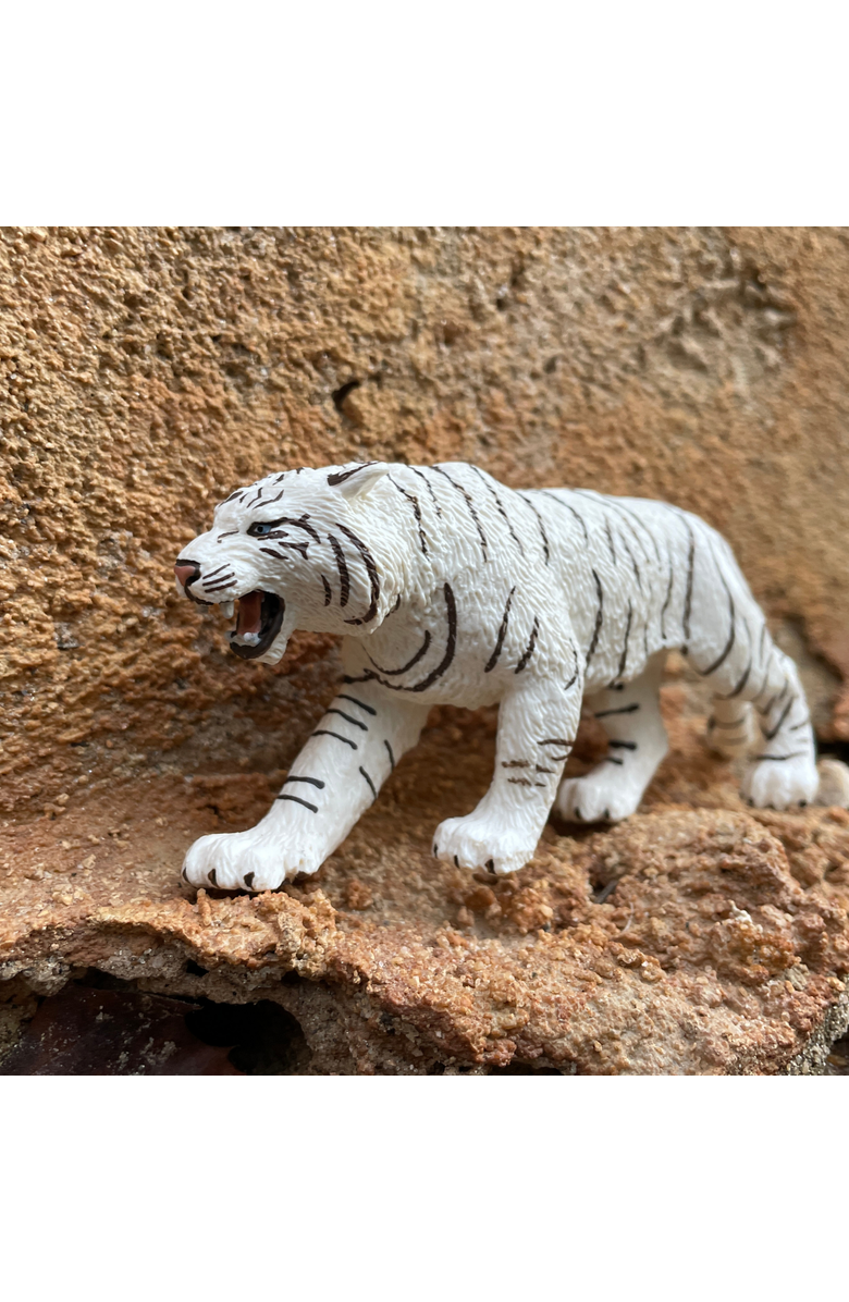 Safari Ltd. White Bengal Tiger Kids Toy Figure, Alternate, color, NO COLOR