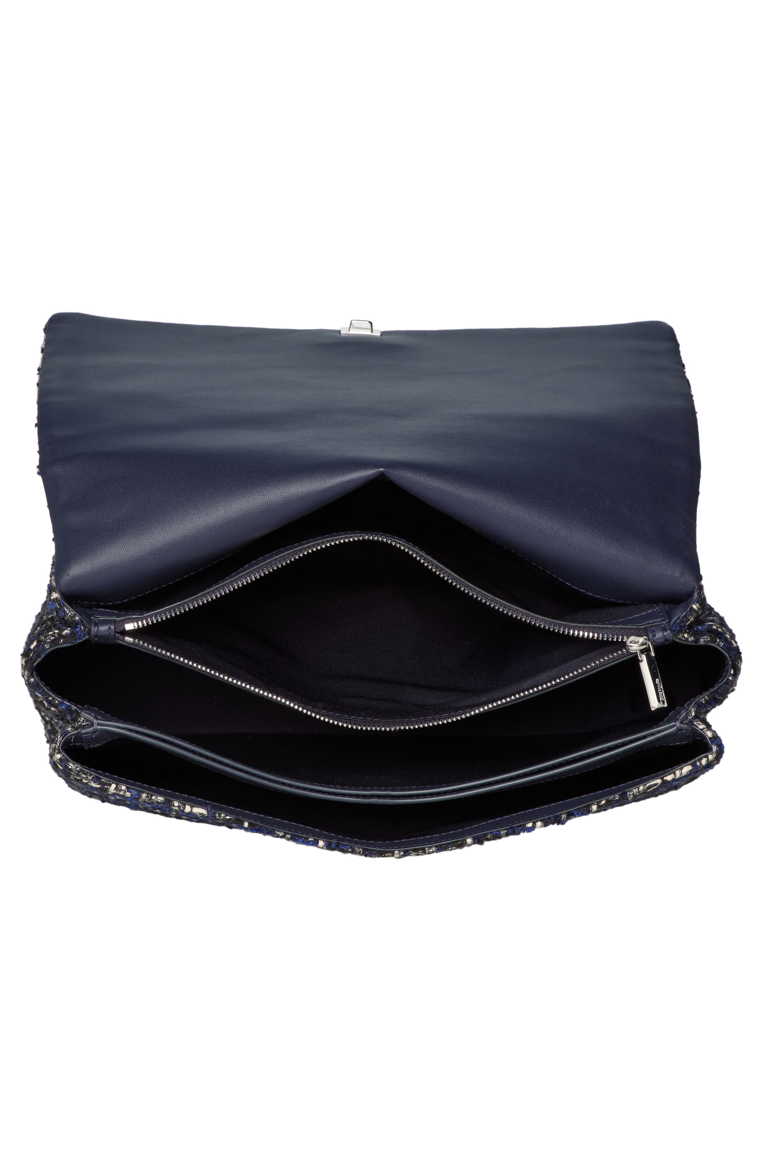 Kate Spade New York carlyle tweed xl shoulder bag, Alternate, color, 