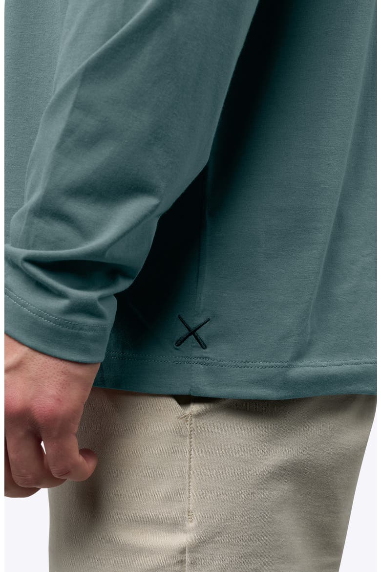 AO Long Sleeve Forever T-Shirt, Alternate, color, NORTH ATLANTIC