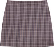 Theory Simple Knit A-Line Miniskirt