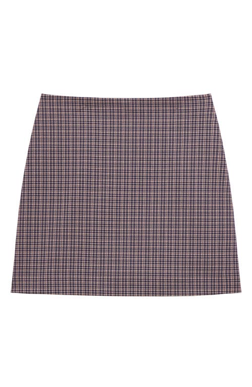 Theory Simple Knit A-line Miniskirt In White
