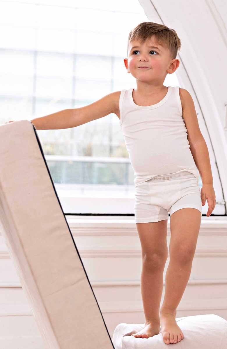 NoggiWear Logo Band for Boys, Alternate, color, White