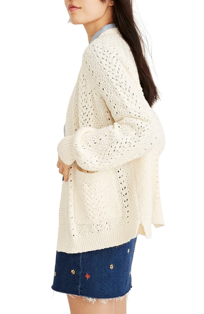 Madewell Sunnyvale Cardigan Sweater, Alternate, color, 
