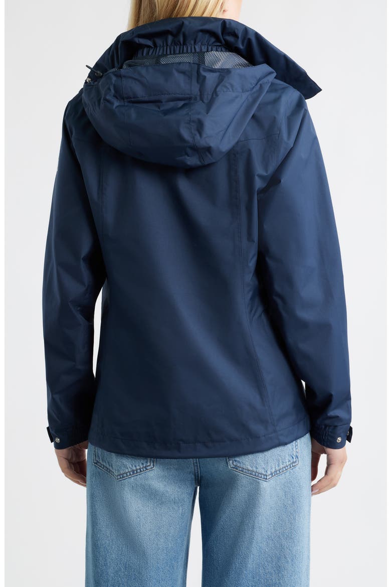 W Aden Waterproof & Windproof Hooded Jacket, Alternate, color, NAVY