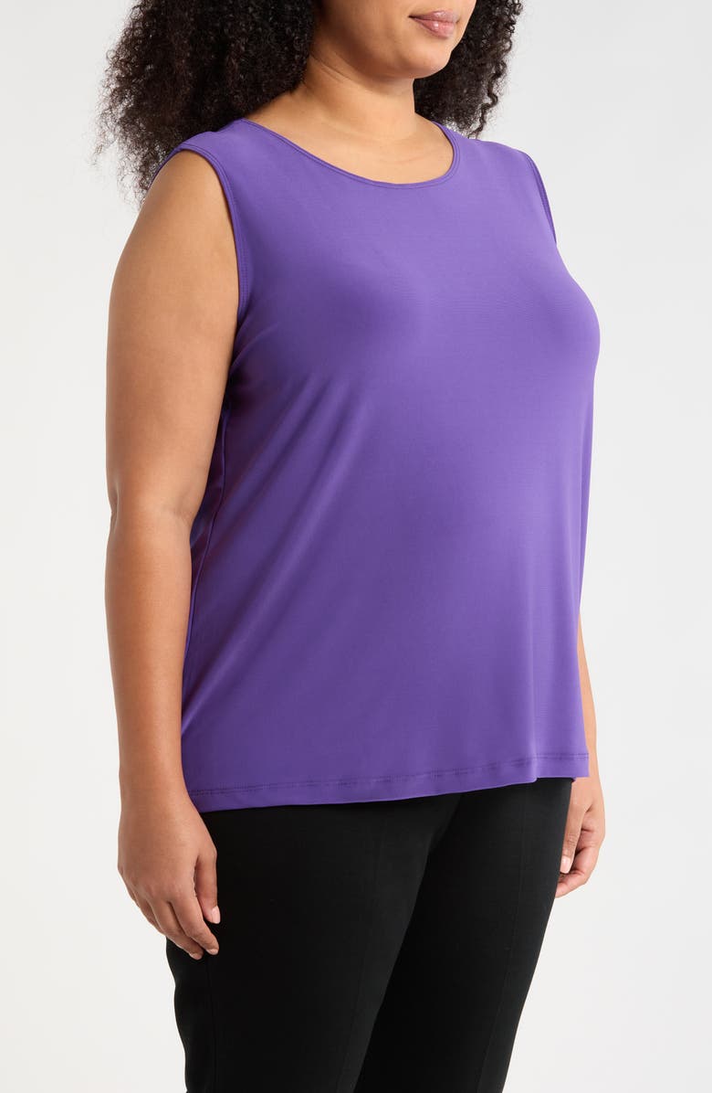 Vikki Vi Scoop Neck Tank, Alternate, color, Iris