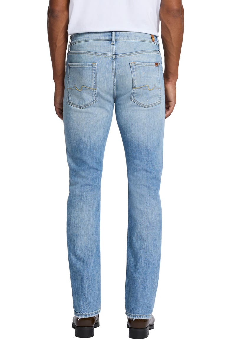 7 For All Mankind The Straight Leg Jeans, Alternate, color, Outline