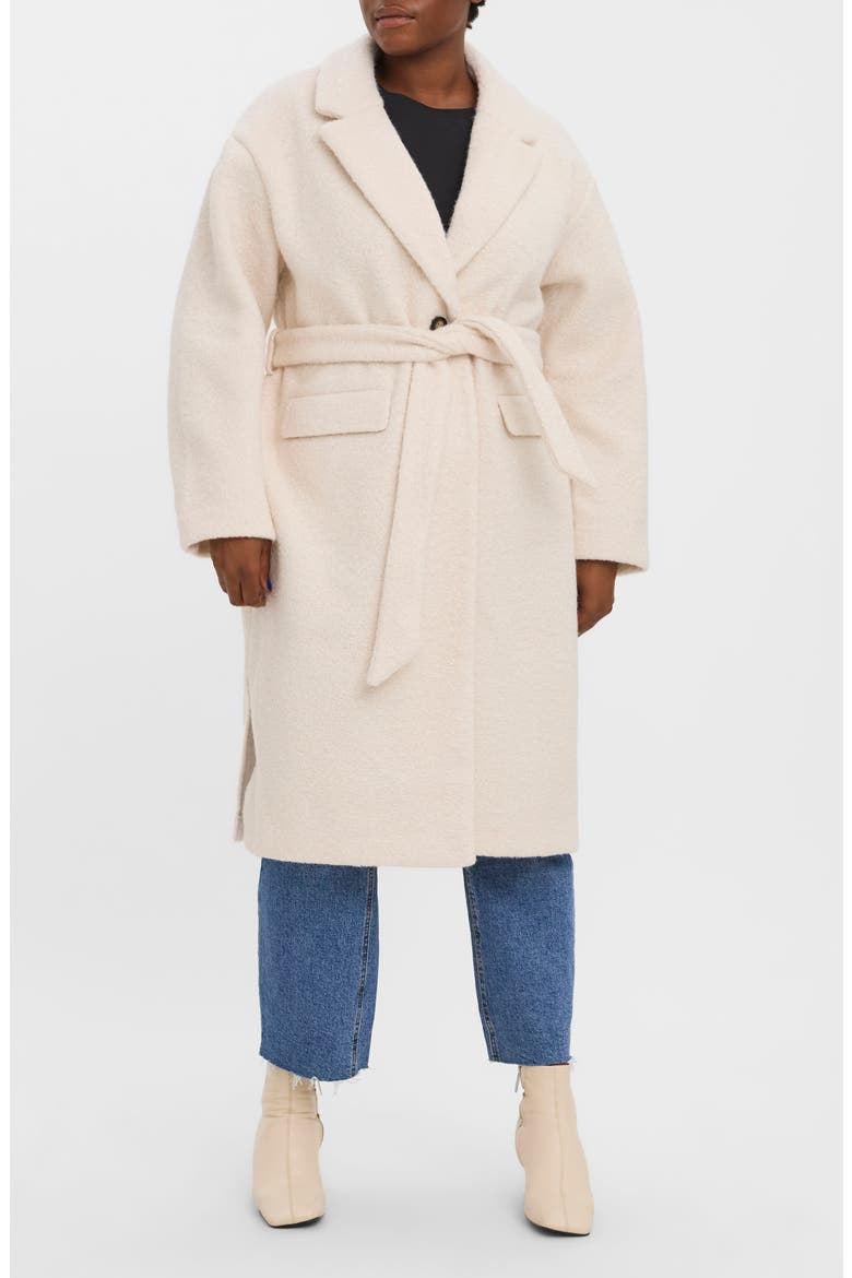 Garbo Belted Coat, Main, color, OATMEAL