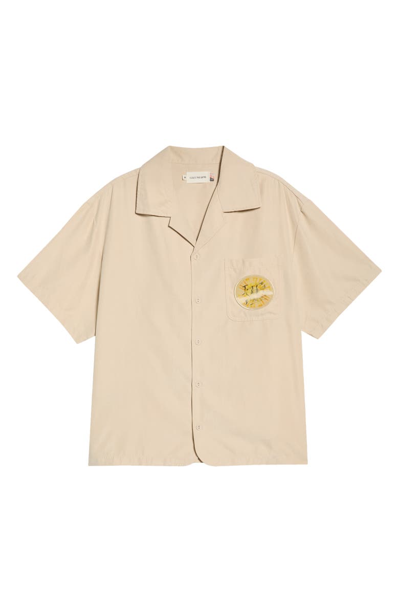 HONOR THE GIFT Brushed Camp Shirt, Main, color, Sand