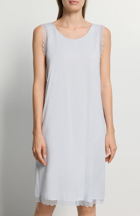 Inaya Scallop Tank Dress