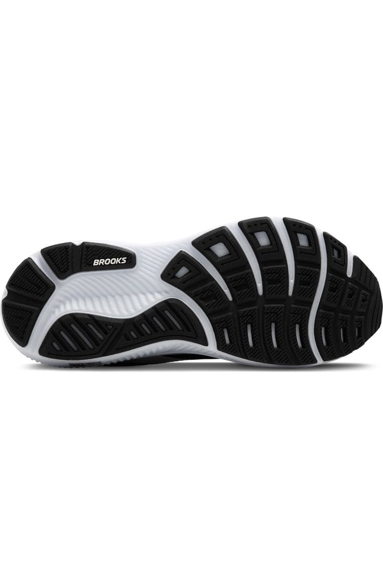 Brooks Ghost 17 Running Shoe, Alternate, color, Black/ Grey/ White
