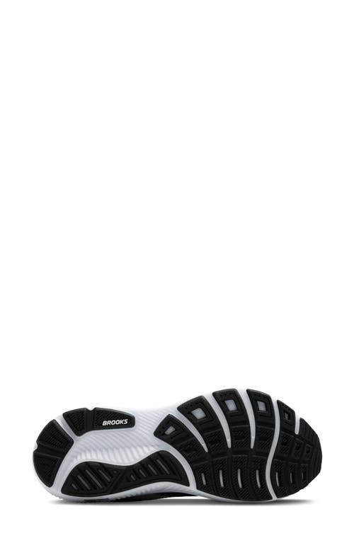 Brooks Ghost 17 Running Shoe In Black