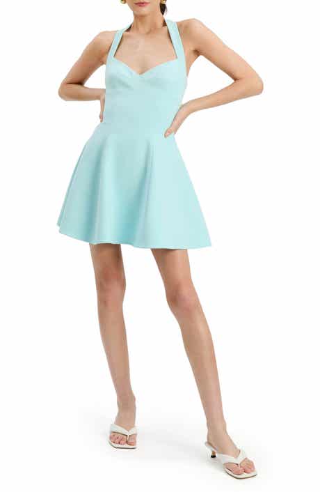 Deserae Halter Minidress
