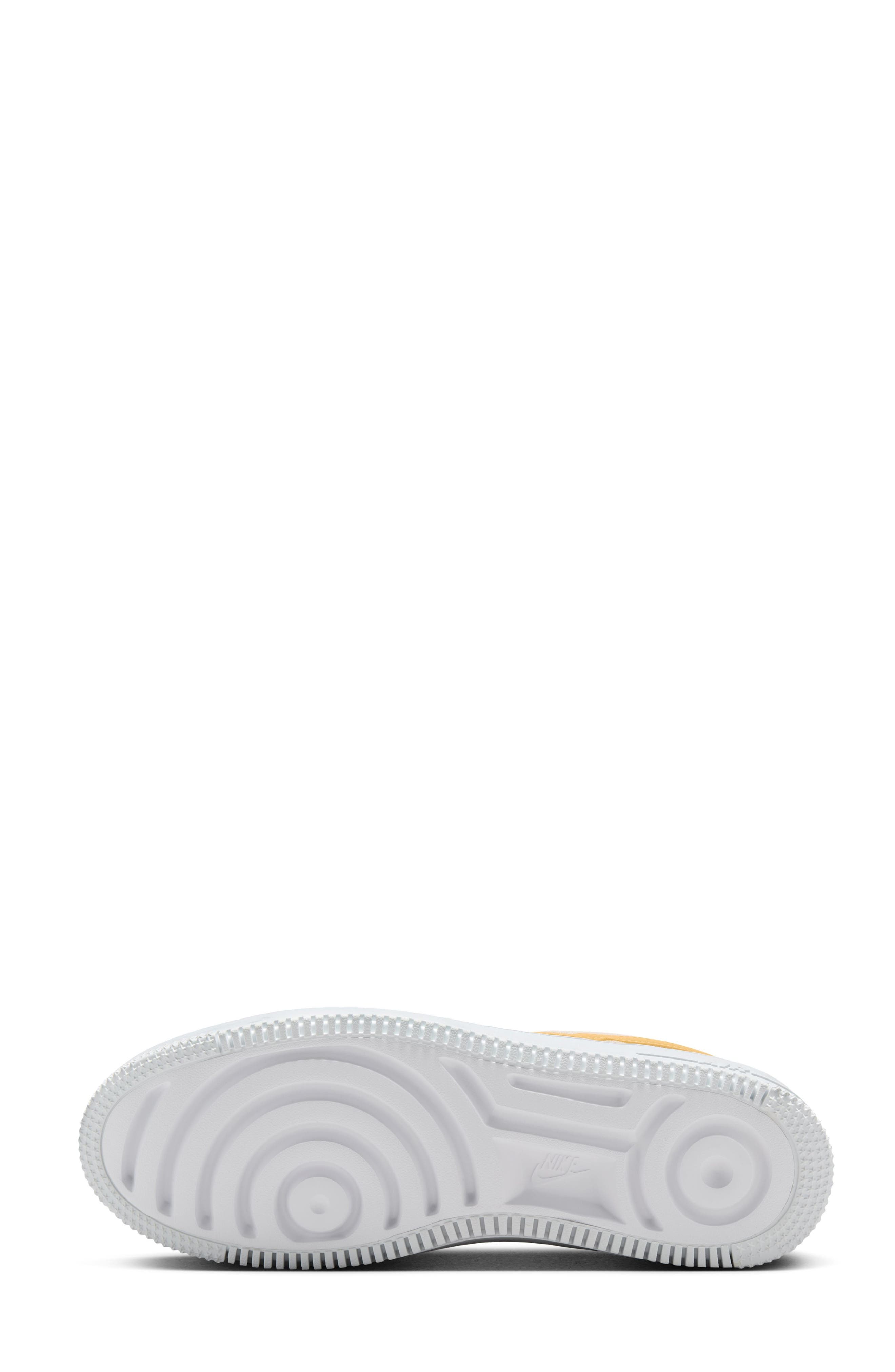 Air Force 1 Sage Low Platform Sneaker, Alternate, color, WHITE/ GOLD