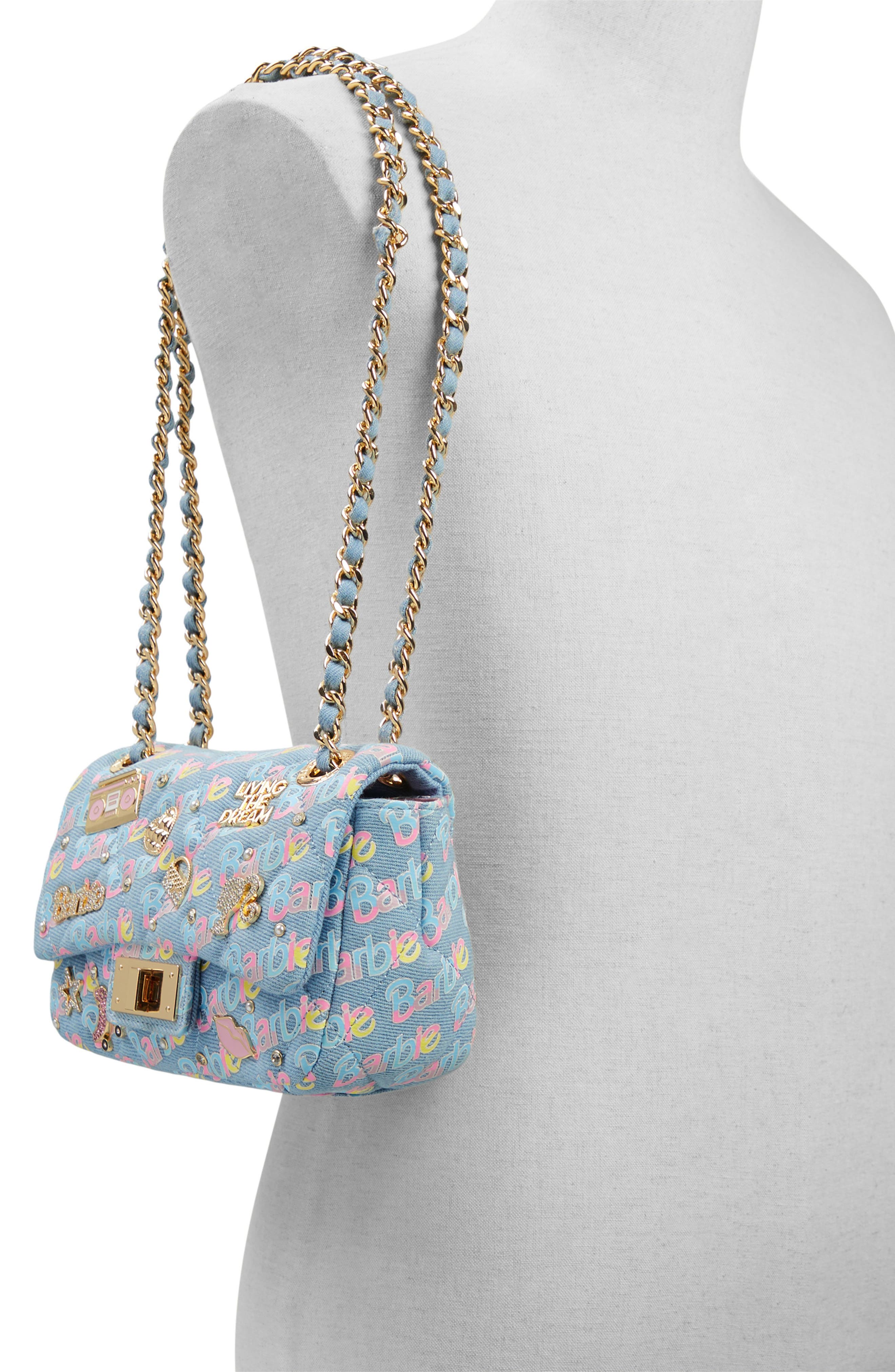 ALDO x Barbie<sup>®</sup> Quilted Shoulder Bag, Alternate, color, 