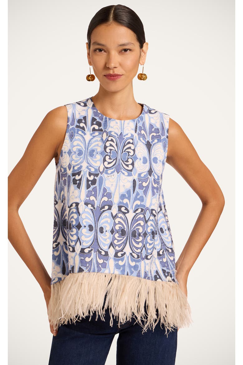 La Scala Top, Main, color, Cocoon Blue