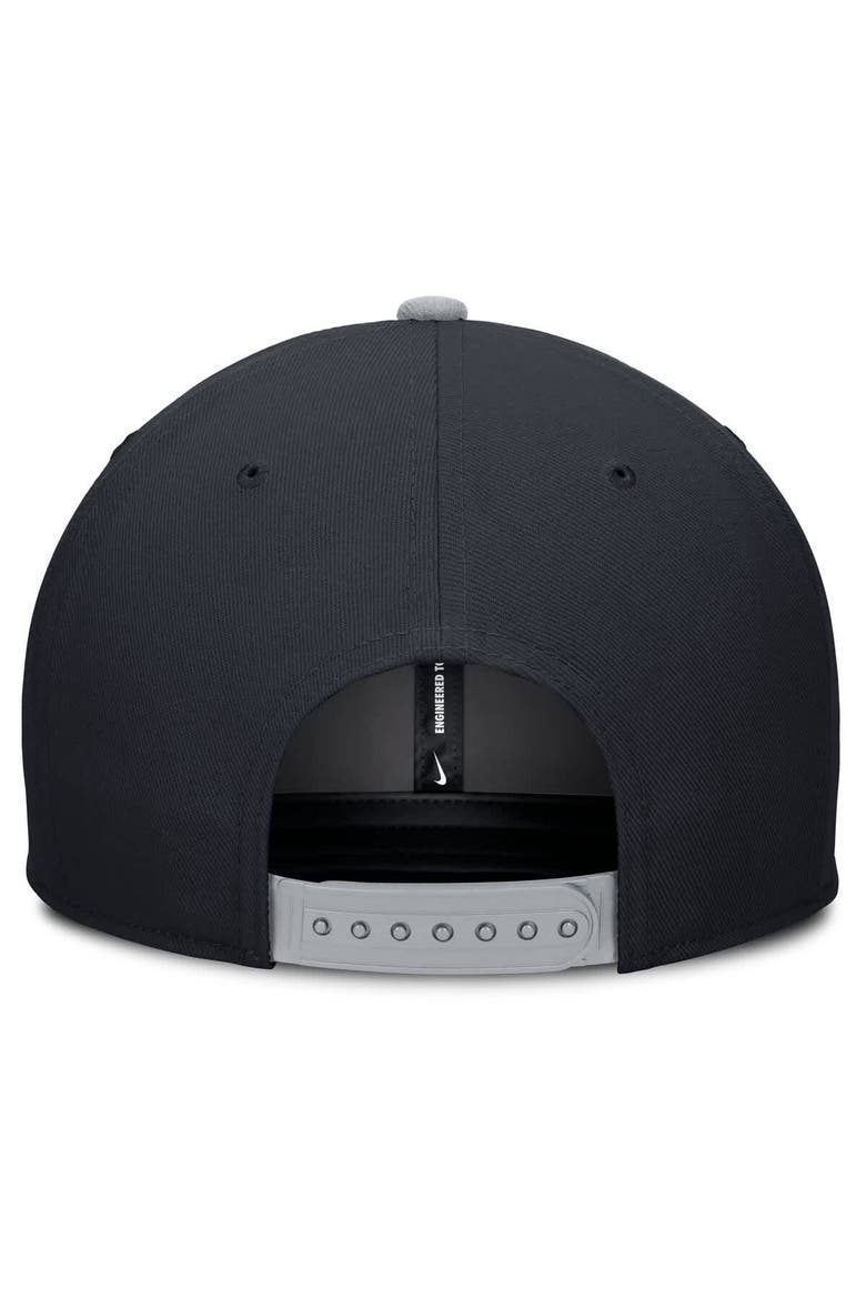 Men's Nike Navy/Gray New York Yankees Pro Performance Snapback Hat, Alternate, color, Navy