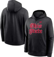 Nike Men's Nike Black Ohio State Buckeyes Old English Fleece Pullover Hoodie