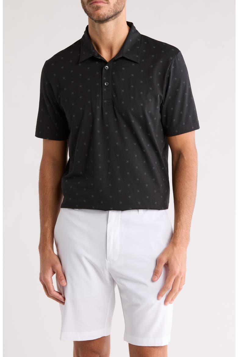 Beach Pit No Logo Golf Polo, Main, color, BLACK