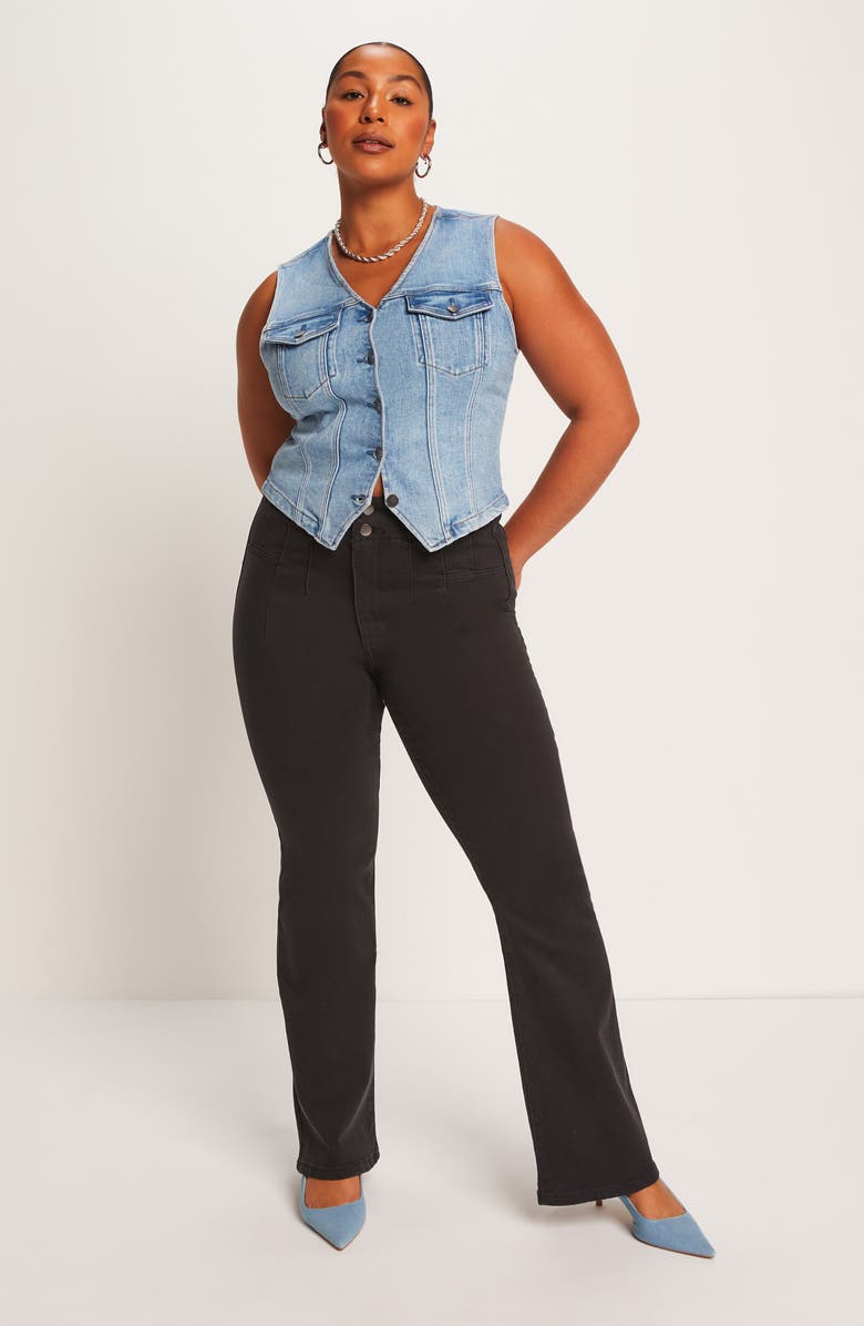 VICI Collection Dorian Ultrahigh Waist Bootcut Jeans, Alternate, color, 