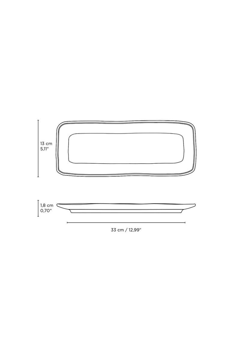 Rectangular Platter Medium Set of 4, Alternate, color, Greenery
