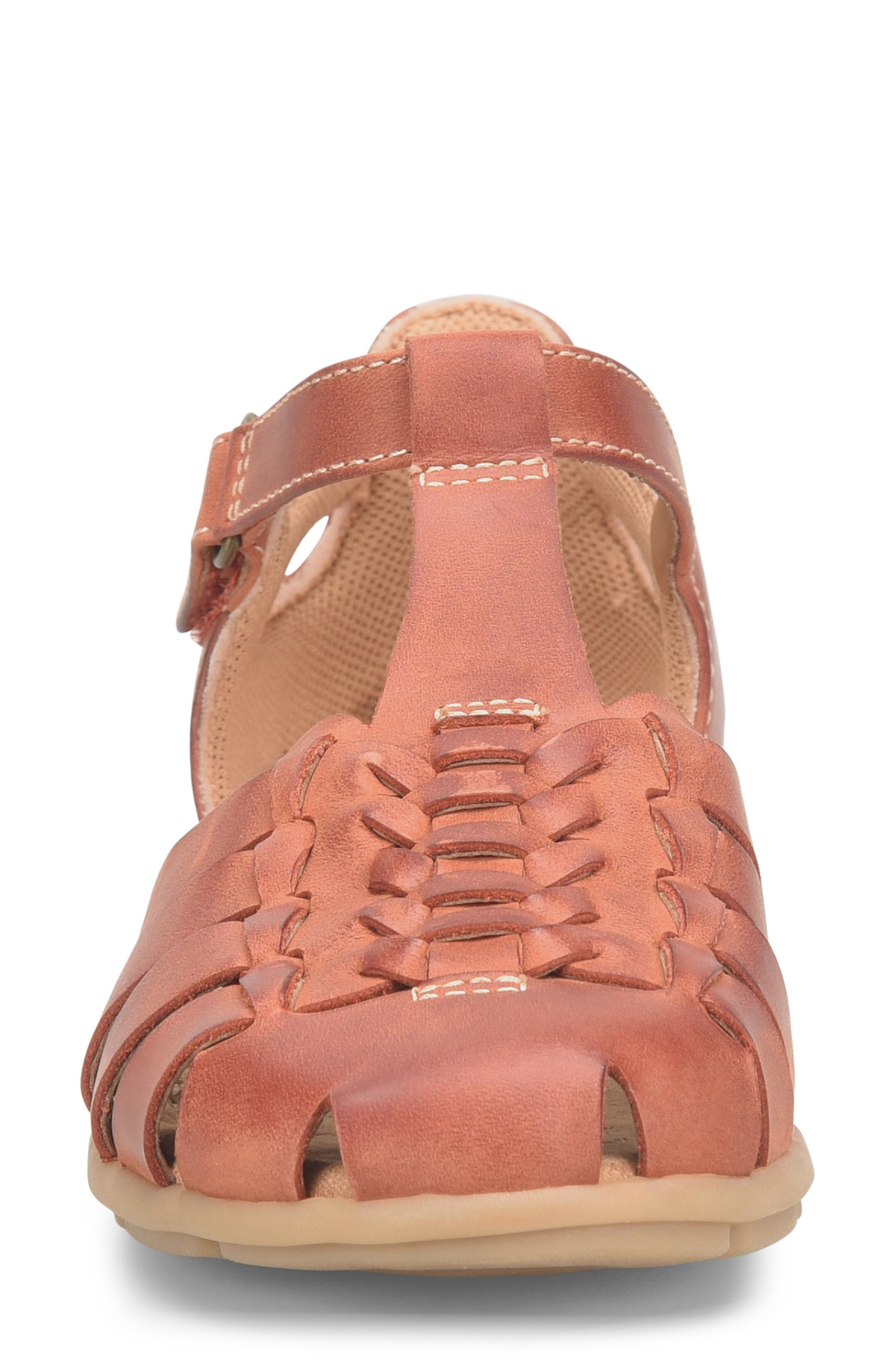Comfortiva Persa Fisherman Sandal, Alternate, color, Rust