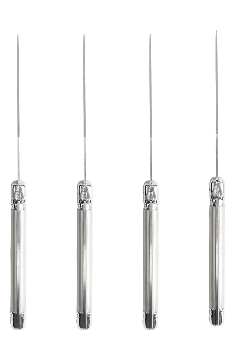 FRENCH HOME Laguiole Steak Knife - Set of 4, Alternate, color, Pewter