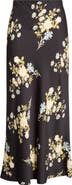 Veronica Beard Clover Floral Silk Blend Maxi Skirt
