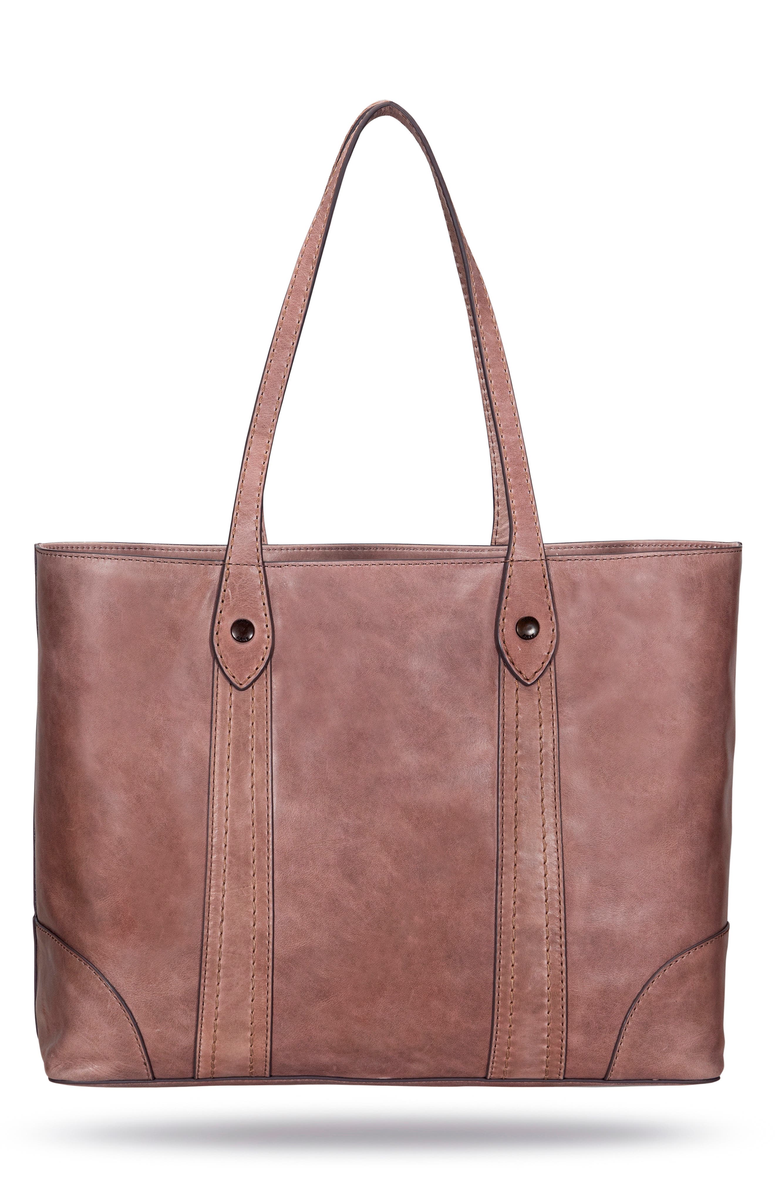Frye Melissa Shopper Tote Bag, Alternate, color, Mushroom
