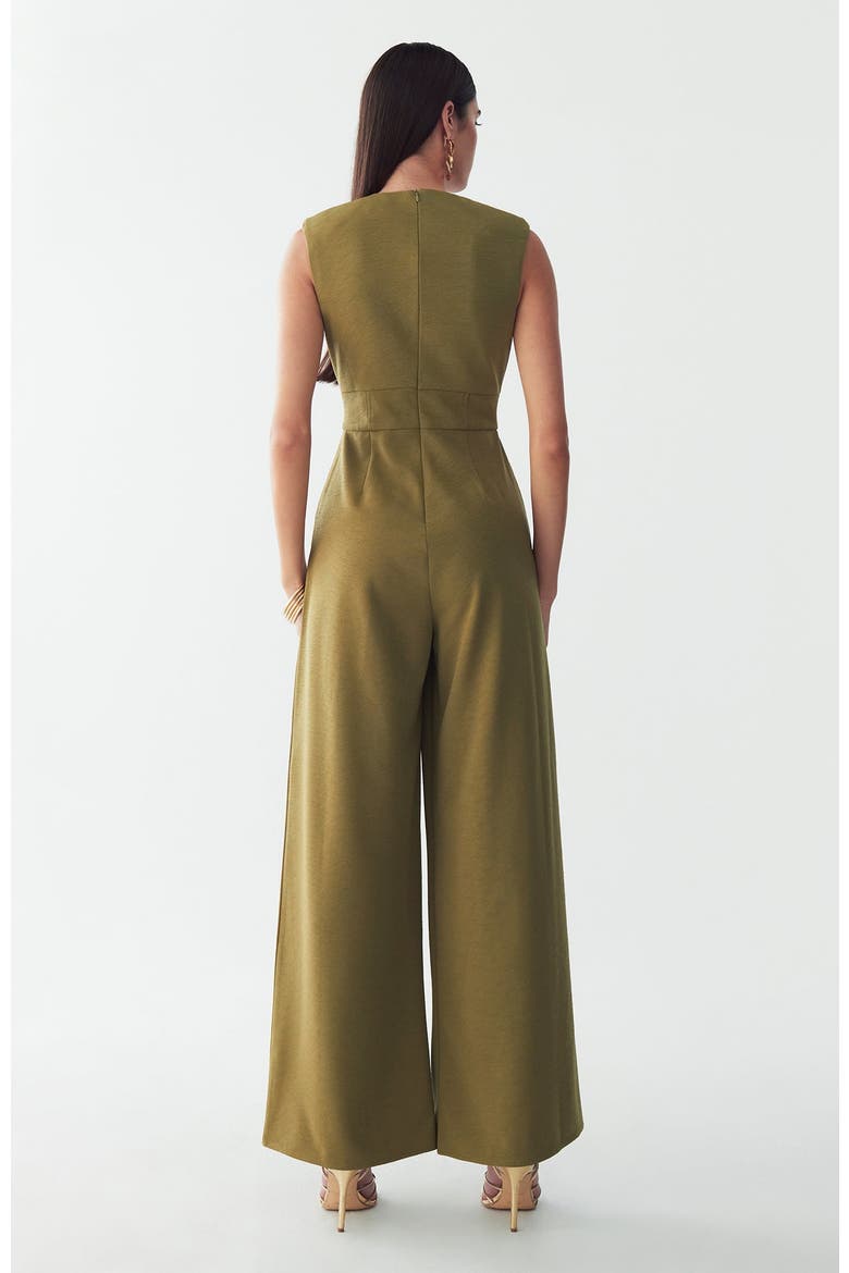 Aurora Jumpsuit, Alternate, color, Olive