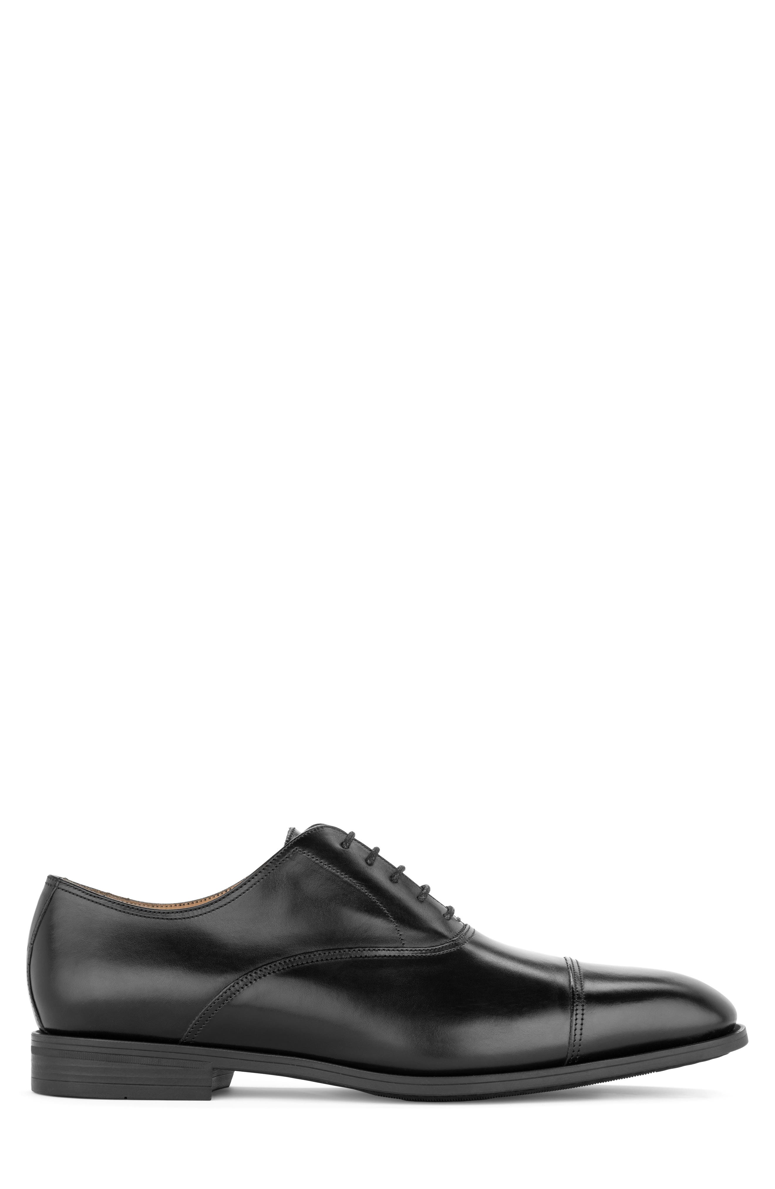 Dale Cap Toe Oxford, Alternate, color, BLACK