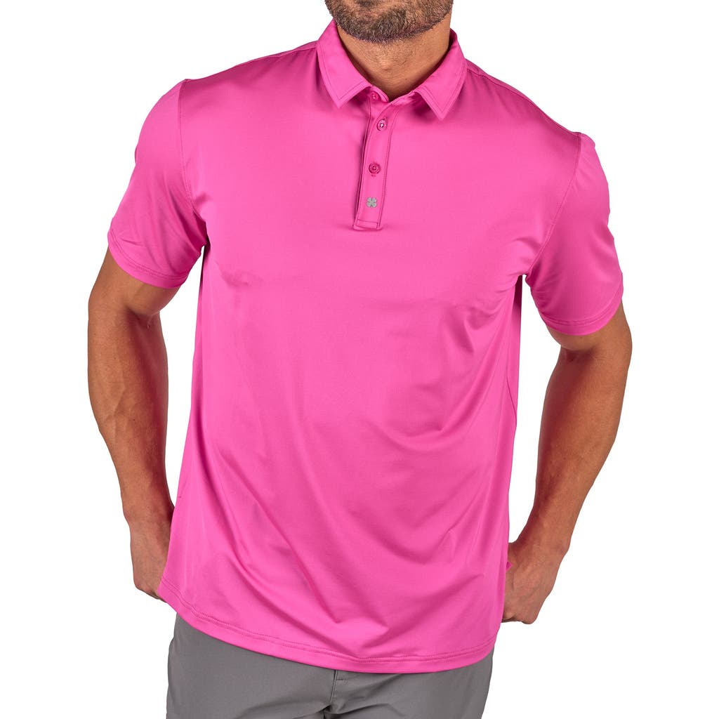 Black Clover Crockett Polo In Pink