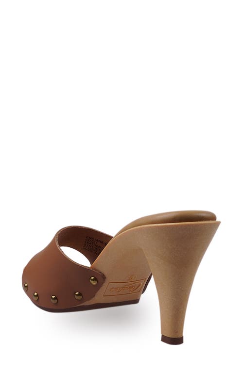 Candies Candie's Antonellaomg Slide Sandal In Cognac