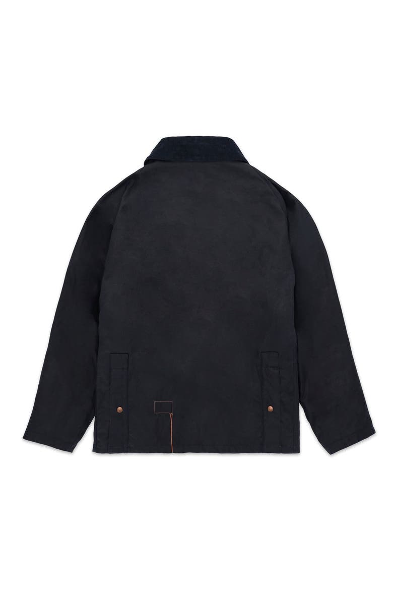 Bristol Waxed Cotton Jacket, Alternate, color, Navy Blue