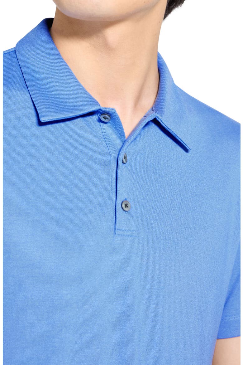 Bron in Anemone Milano Polo, Alternate, color, CRISP BLUE - 2QK