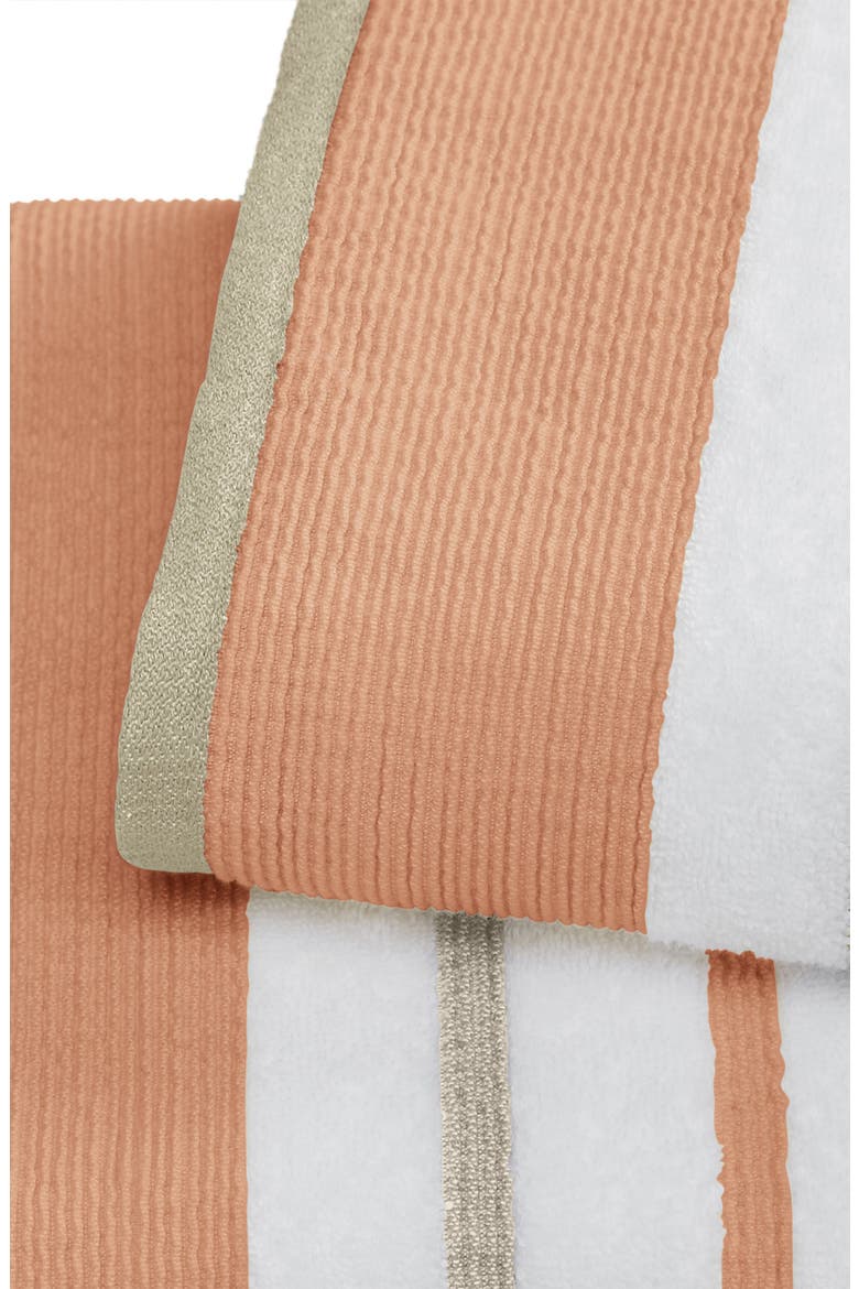 Luxurious Cotton 4-Pack Decorative Hand Towels, Alternate, color, CLAY / TAUPE