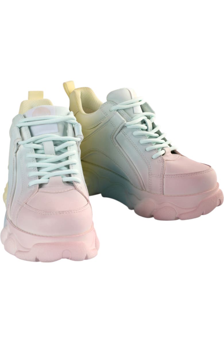 Buffalo Boots Cld Corin Gradient Sneaker, Alternate, color, Pastel Mix