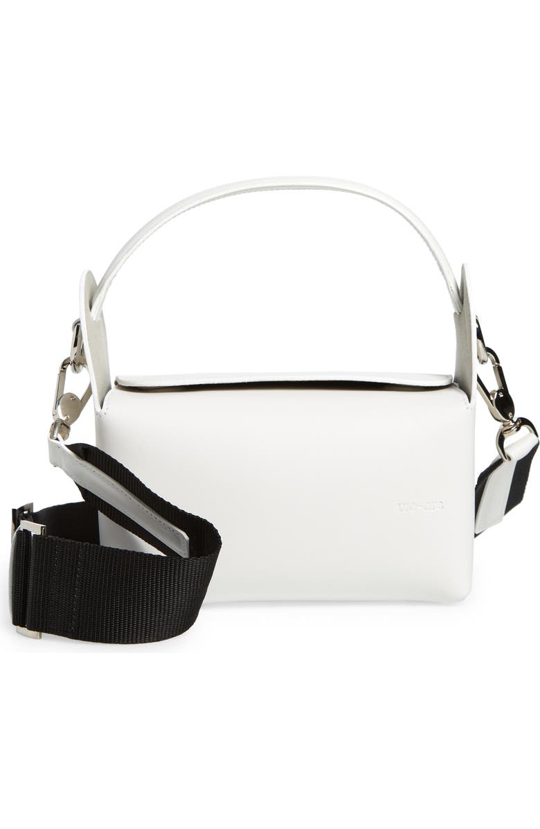 WE-AR4 The Pastry Box Handbag, Main, color, Optic White