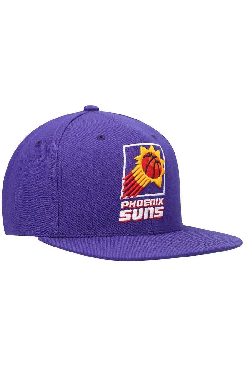 Men's Mitchell & Ness Purple Phoenix Suns Hardwood Classics Team Ground 2.0 Snapback Hat, Alternate, color, Purple