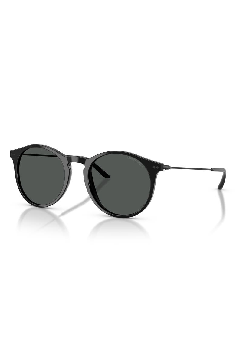 Giorgio Armani 51mm Gradient Phantos Sunglasses, Alternate, color, 