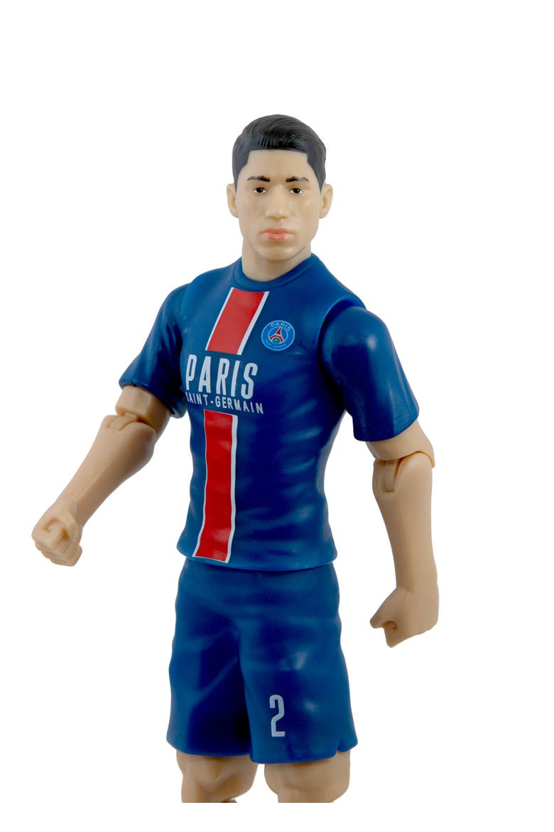 Sockers Paris Saint-Germain Achraf Hakimi 8" Soccer Action Figure, Alternate, color, Blue